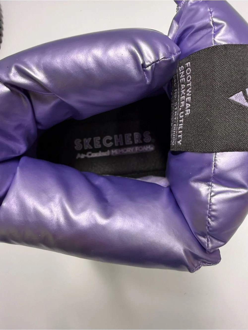Skechers Street Uno Peaks Moon Puffz Purple Women’s  6 Sneakers 175559 No Box